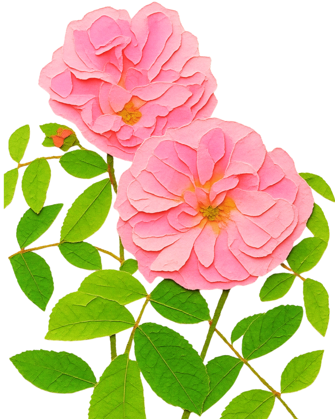 インディアンローズ/Indian rose/Rosa damascena